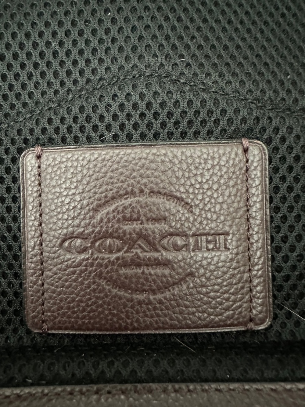 Coach Leather Backpack - Picture 7 of 8